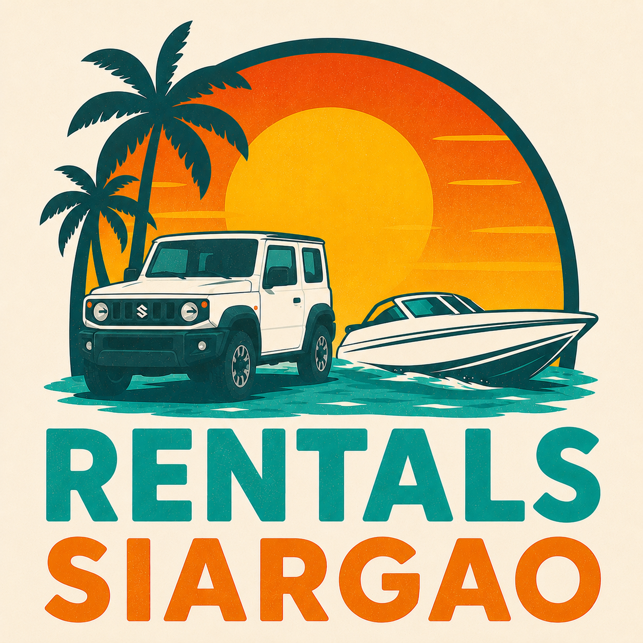 Car and Speed Boat Rentals Siargao